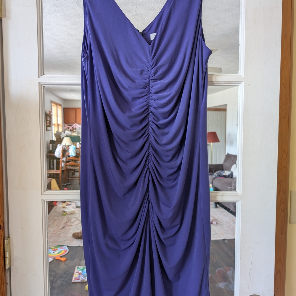 Calvin Klein Vibrant Purple Fabric